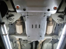 Защита алюминиевая Alfeco для КПП Porsche Cayenne I 2002-2010